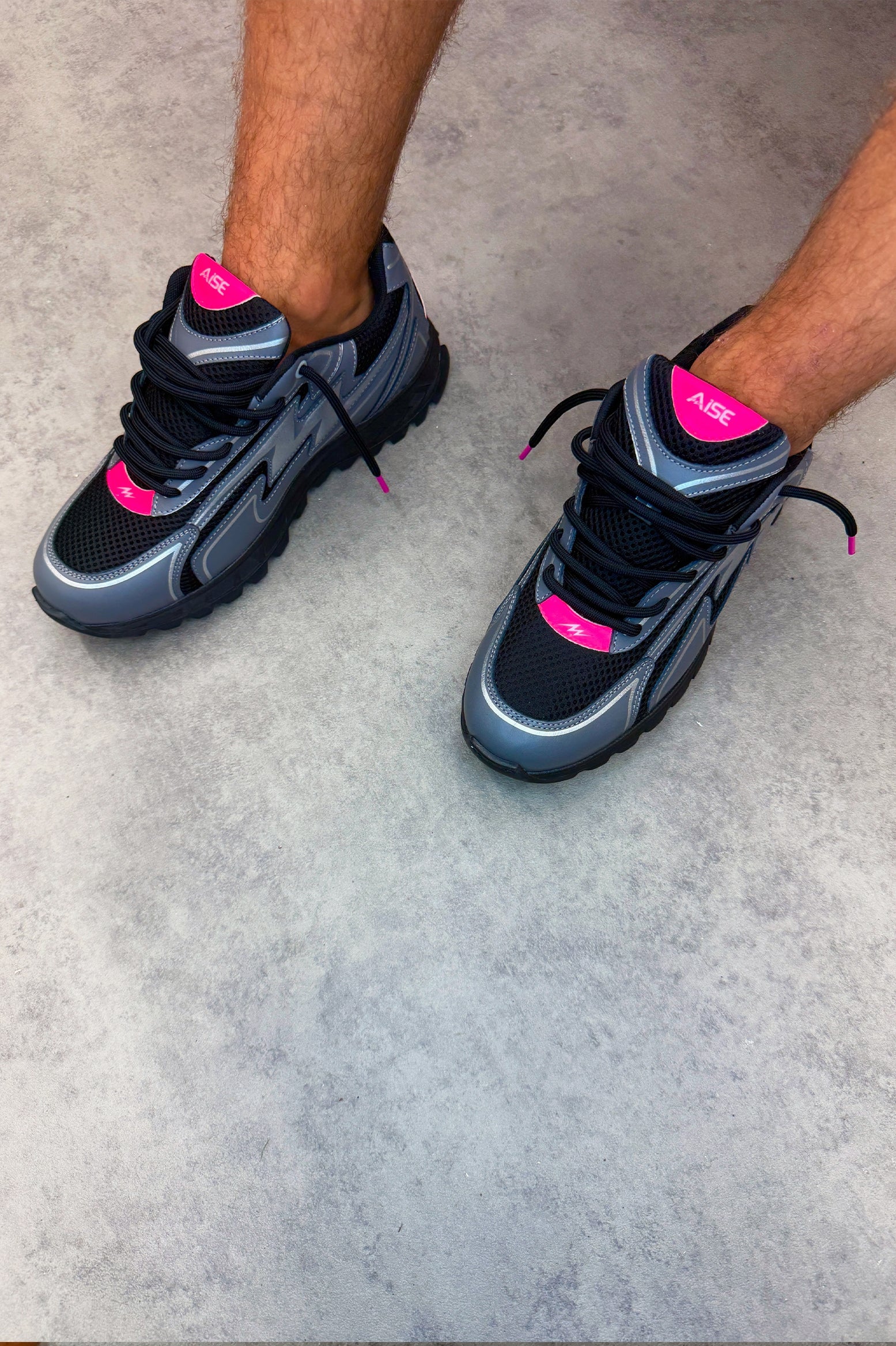 Midnight Pink Cosmo Runner Shoes