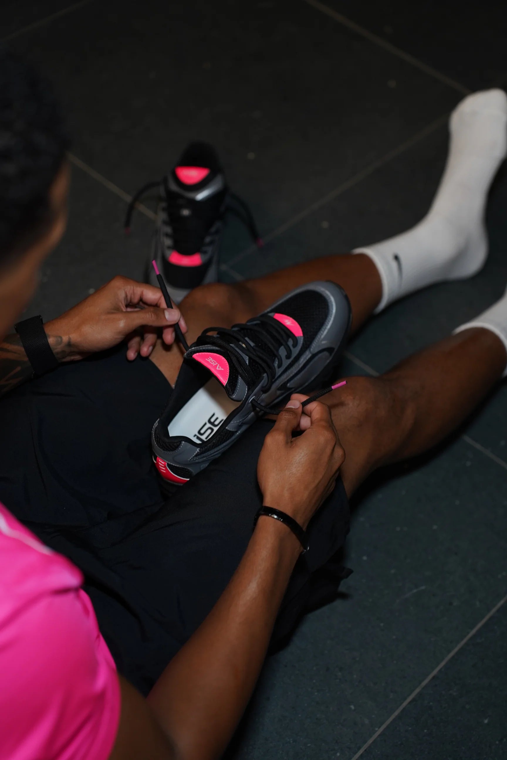 Midnight Pink Cosmo Runner Shoes